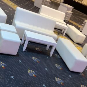 Beyaz Dikdörtgen Sehpa