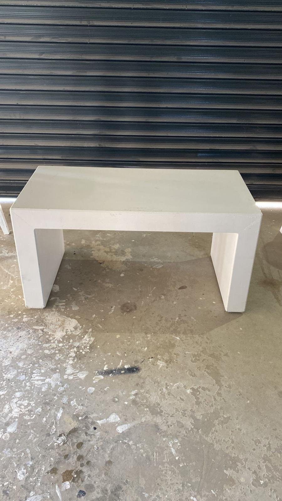 Beyaz U Sehpa - Görsel 2