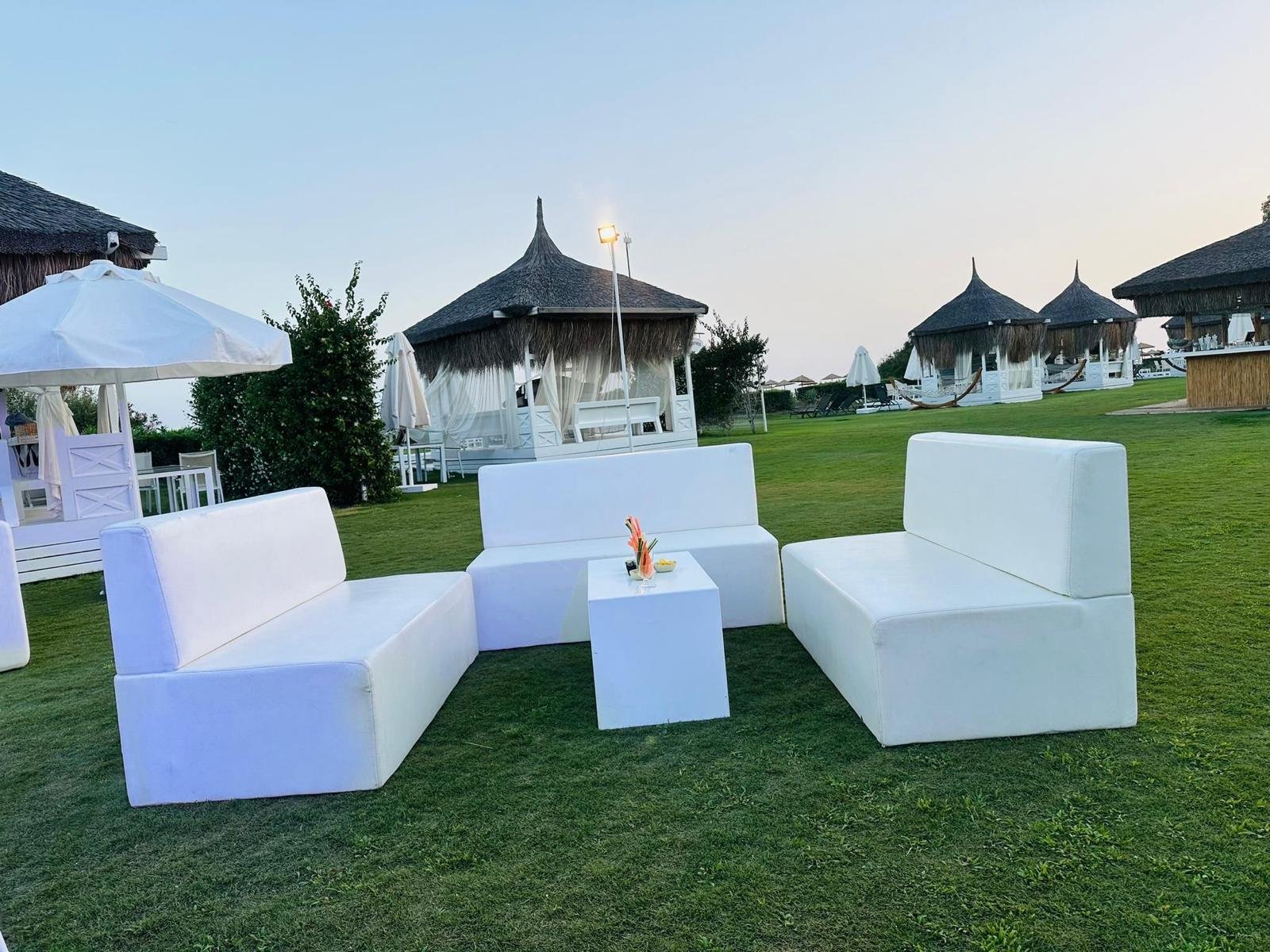 Beyaz U Sehpa - Görsel 3